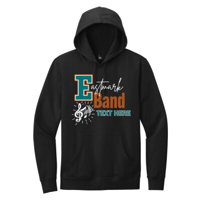 Adult Fleece Hoodie - E script (add name to front)  Thumbnail